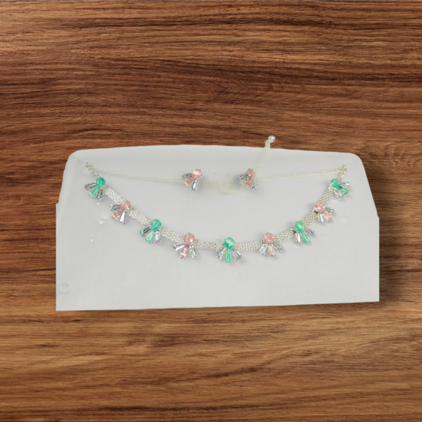 Pastel Choker & Earrings Set - Image 7