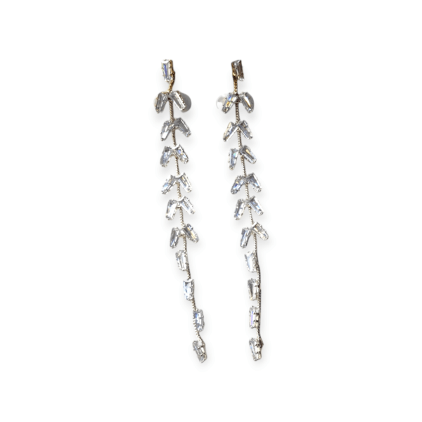 Dazzling Crystal Drop Earrings - Image 3