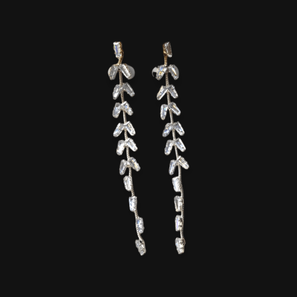 Dazzling Crystal Drop Earrings - Image 5