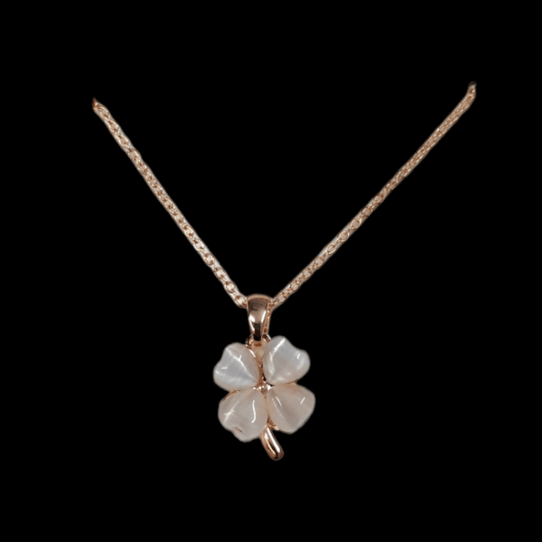 Lucky Clover Pendant Necklace - Image 5